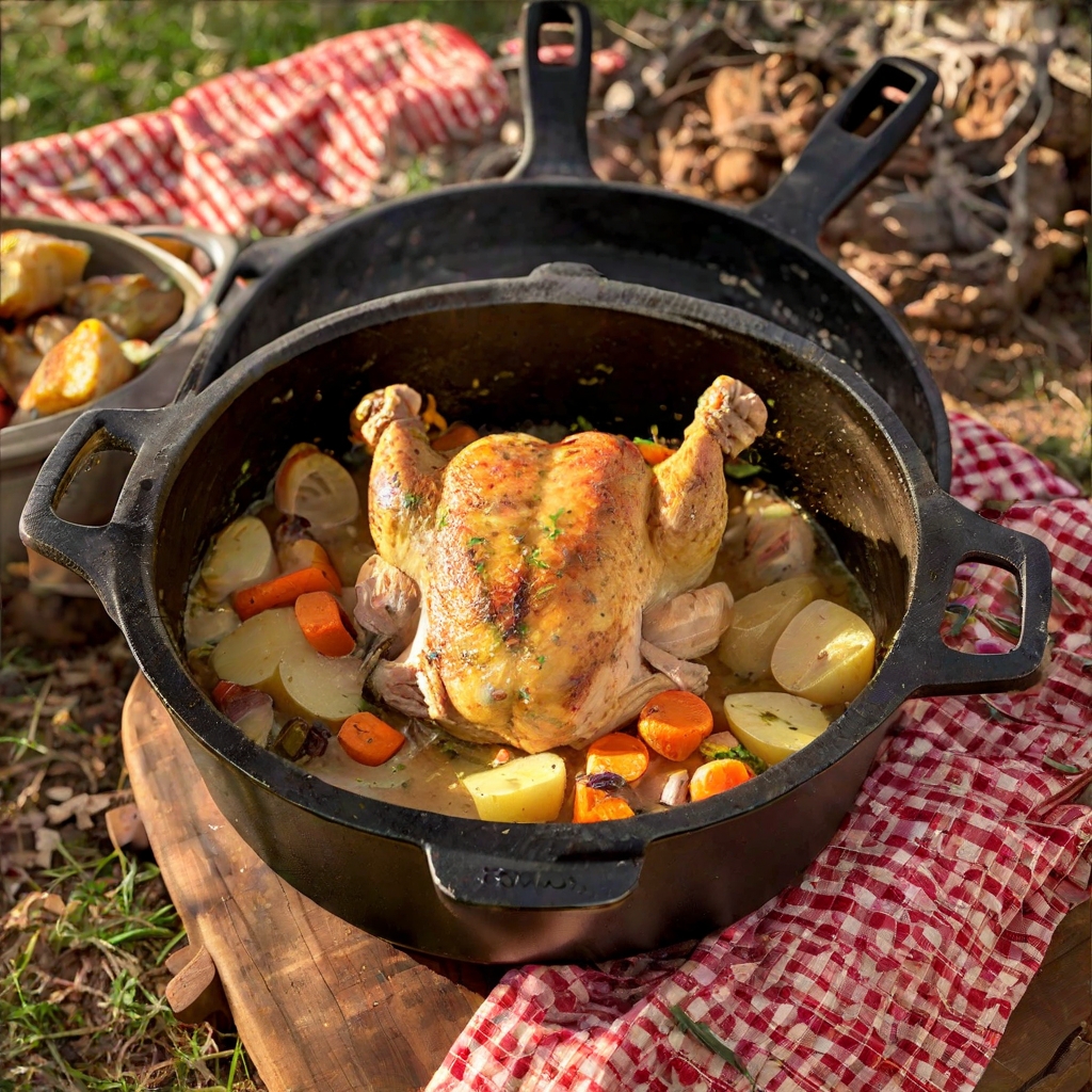 Dutch Oven Ranch Chicken Recipe