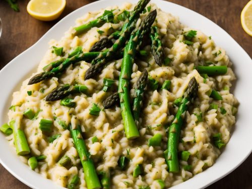 Easter Lamb and Asparagus Risotto