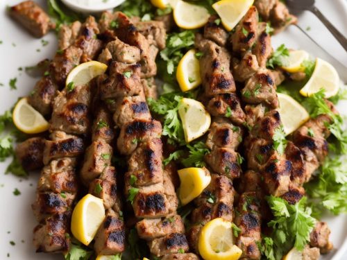 Easter Lamb Souvlaki Recipe