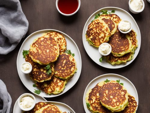 Easter Leftover Mashed Potato Pancakes