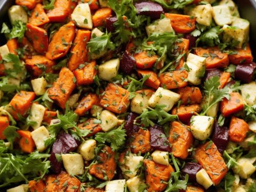 Easter Leftover Roasted Vegetable Salad Recipe