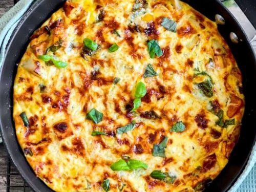 Easter Leftover Vegetable Frittata Recipe