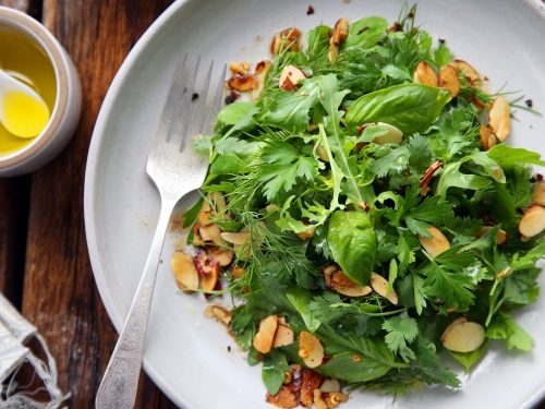 Easter-Salad-with-Mixed-Greens-and-Herbs-Recipe