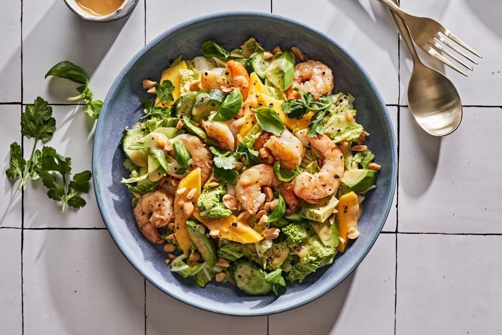 Easter-Salad-with-Shrimp-and-Mango-Recipe