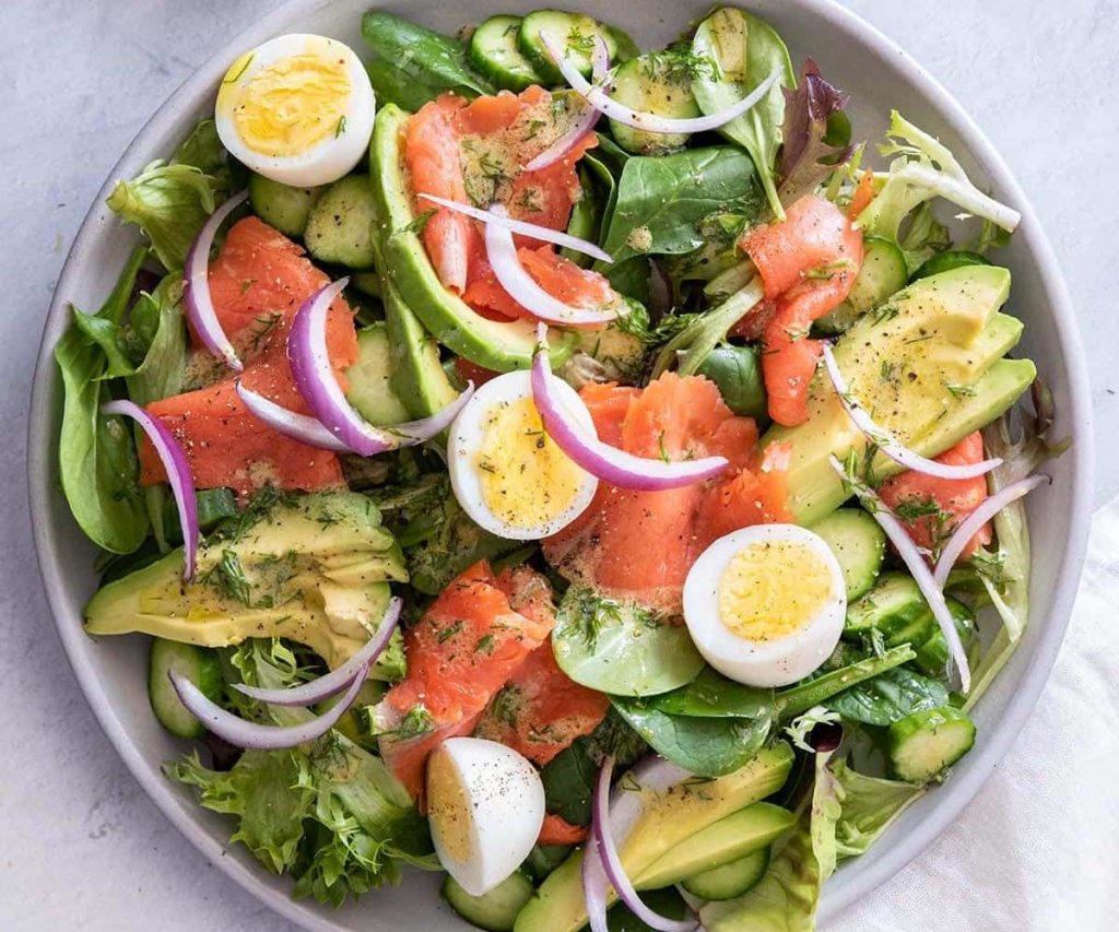 Easter-Salad-with-Smoked-Salmon-and-Dill-Recipe