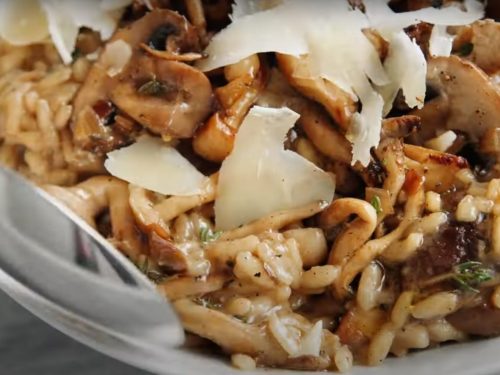 Eldon's Mushroom Risotto Recipe