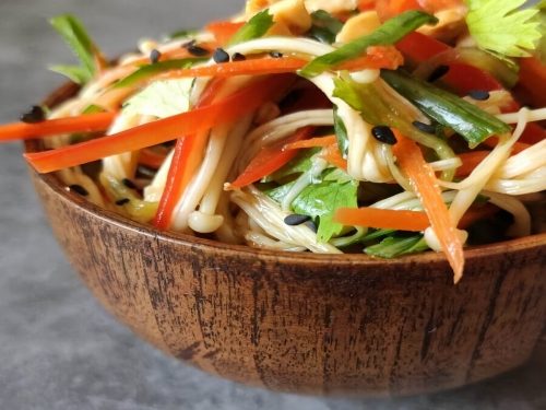 Enoki Mushroom Salad Recipe