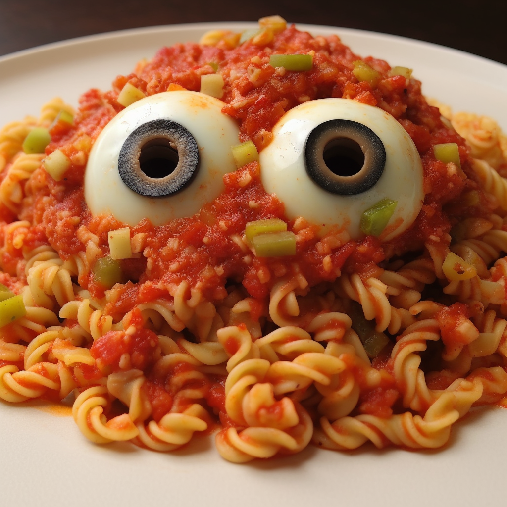 Eyeball Pasta Recipe