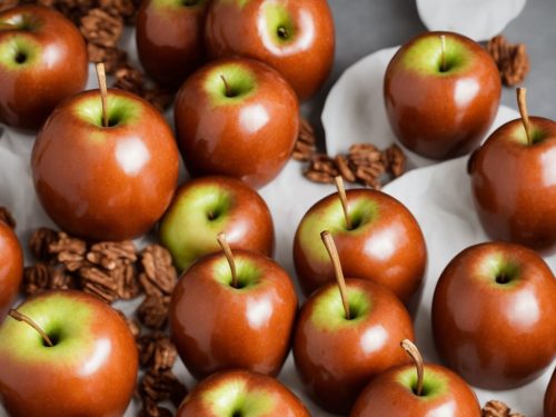 Fannie May Caramel Apples