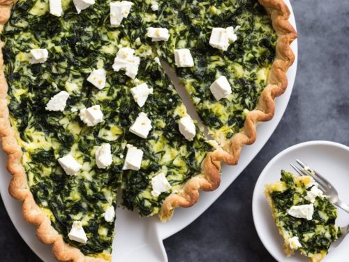 Farmers Market Restaurant's Spinach and Feta Quiche Recipe