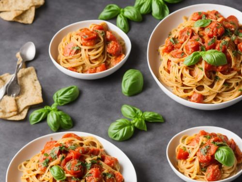 Farmers Market Restaurant's Tomato Basil Pasta Recipe