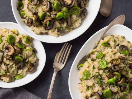 Fiddleheads Restaurant's Wild Mushroom Risotto Recipe