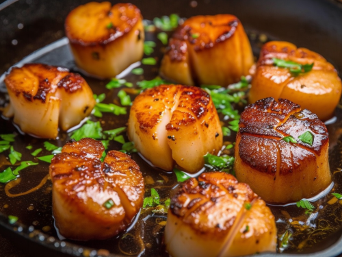 Fisherman s Pan Seared Scallops Recipe