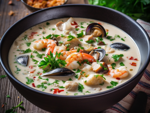 Fisherman s Seafood Chowder Recipe