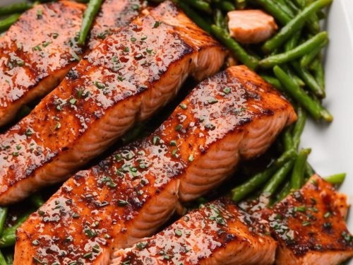 Flax Seed and Honey Glazed Salmon Recipe