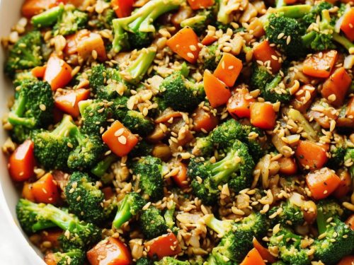 Flax Seed and Vegetable Stir-Fry