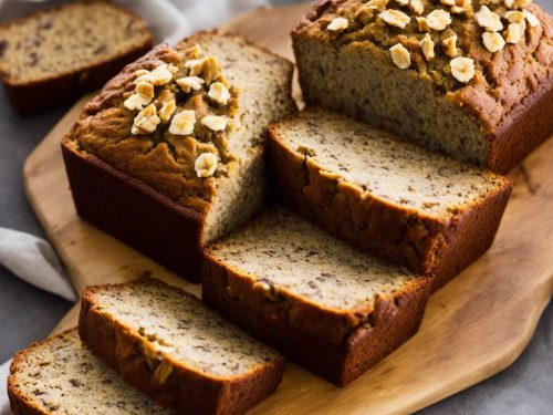 Flax Seed Banana Bread Recipe