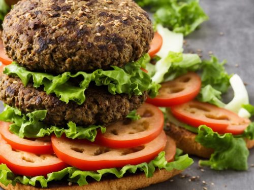 Flax Seed Veggie Burger Recipe