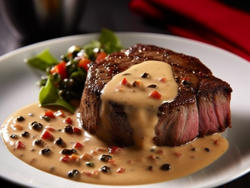 Fleming's Steakhouse's Peppercorn Sauce Recipe