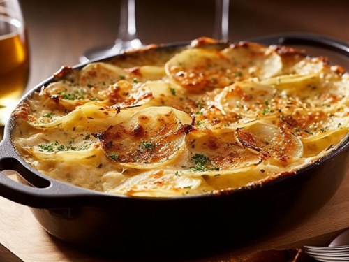 Fleming's Steakhouse's Scalloped Potatoes Recipe