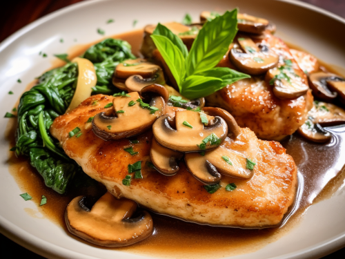 Fountain Blue Restaurant's Chicken Marsala Recipe