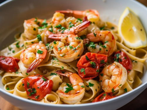 Fountain Blue Restaurant's Shrimp Scampi Recipe