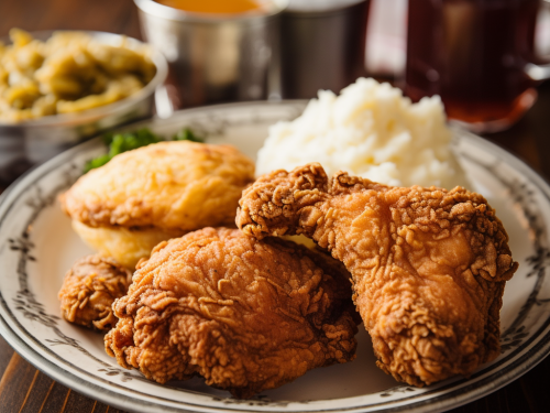 Furr's Cafeteria's Fried Chicken Recipe