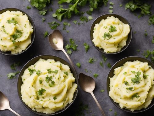 Garlic Herb Mashed Potatoes Recipe