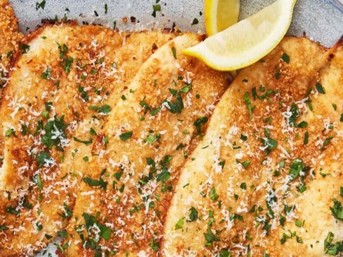 Garlic Parmesan Flounder Recipe