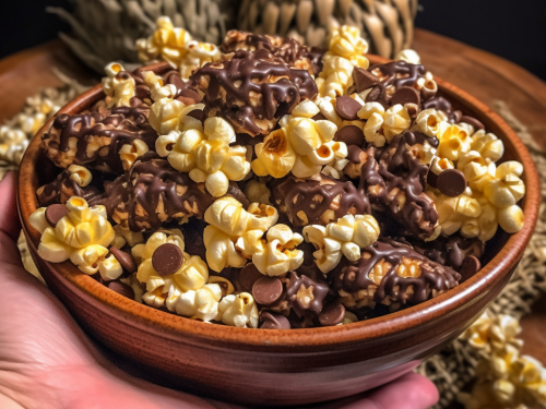 Garrett's Dark Chocolate Caramel Corn Recipe