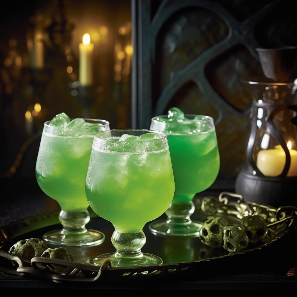 Ghostly Green Punch Recipe