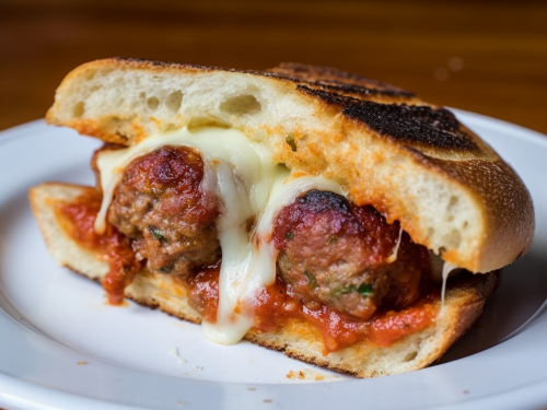 Gino's Meatball Sandwich