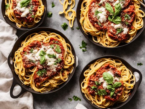 Gluten-Free Eggplant Parmesan Pasta Recipe