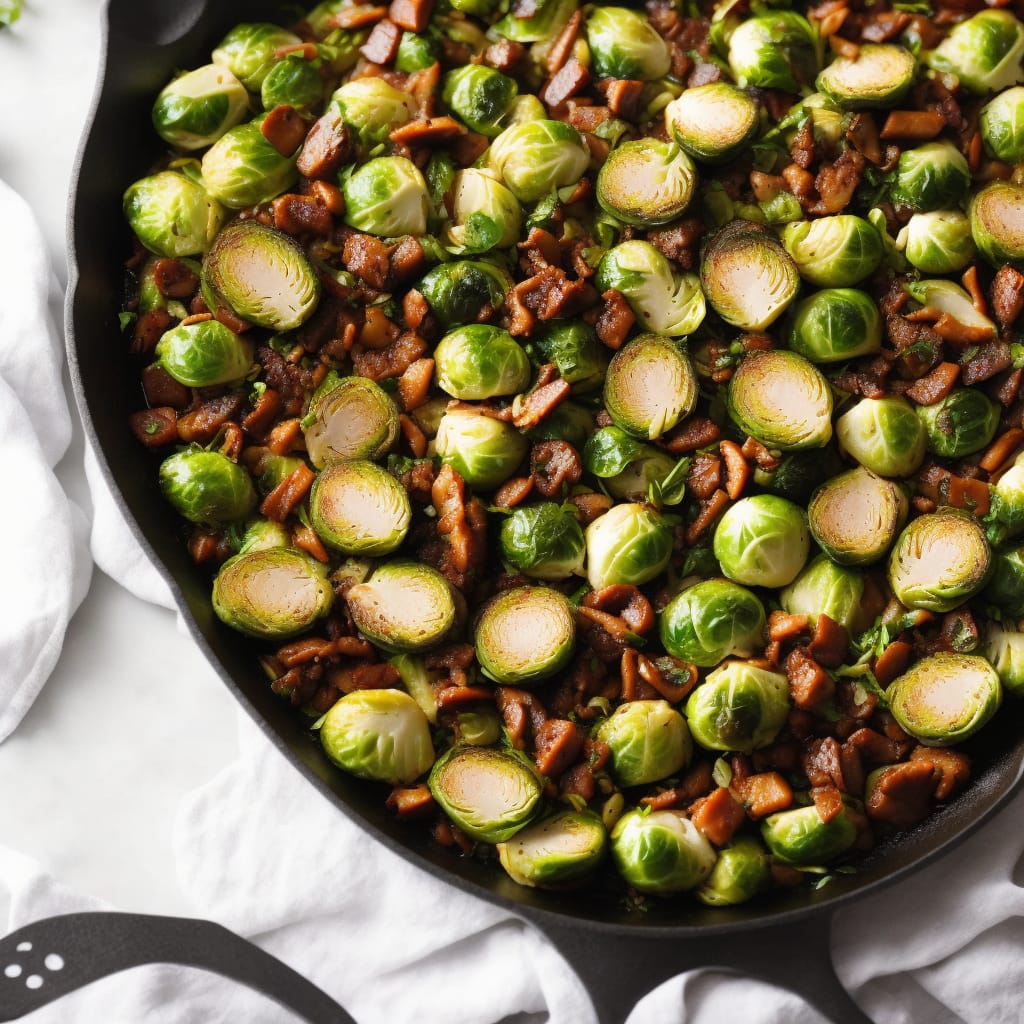 Goose and Brussels Sprouts Skillet Recipe