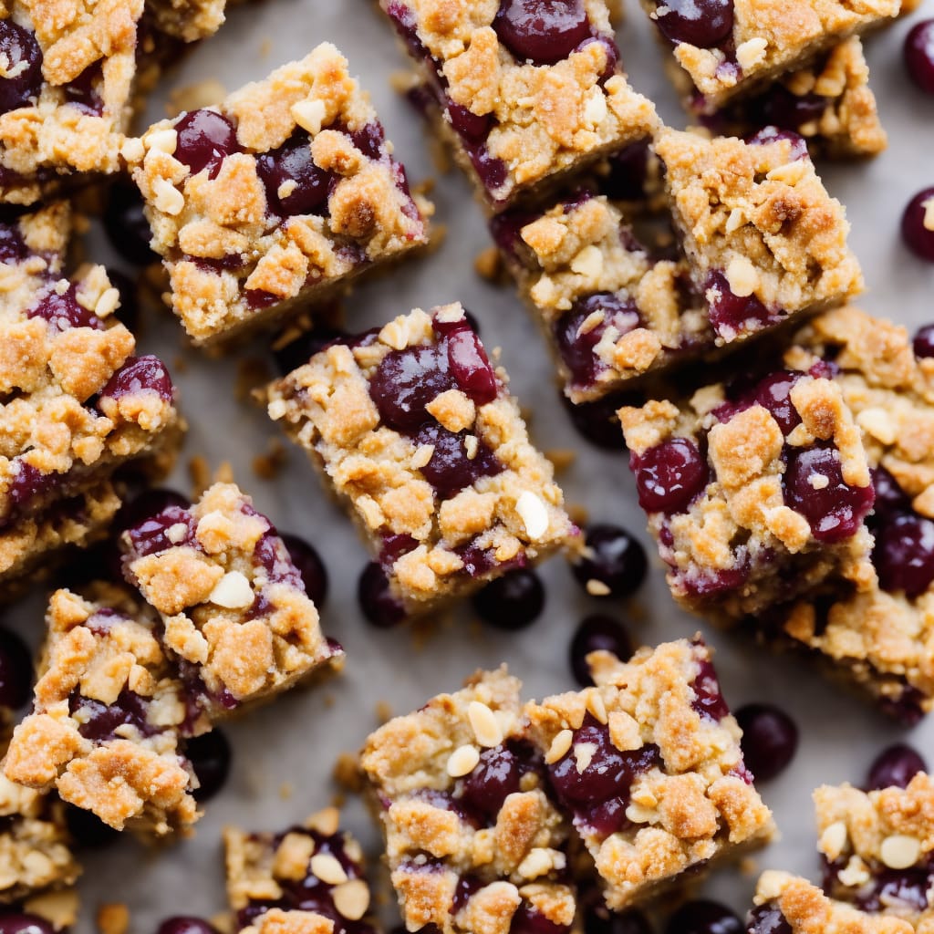 Grape Crumble Bars