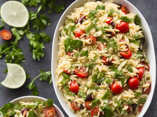 Greek Orzo Salad Recipe