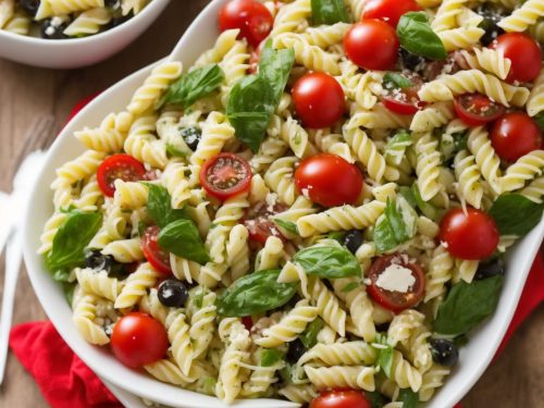 Greek Pasta Salad Recipe