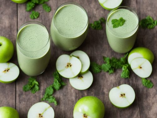 Green Apple Yogurt Smoothie Recipe