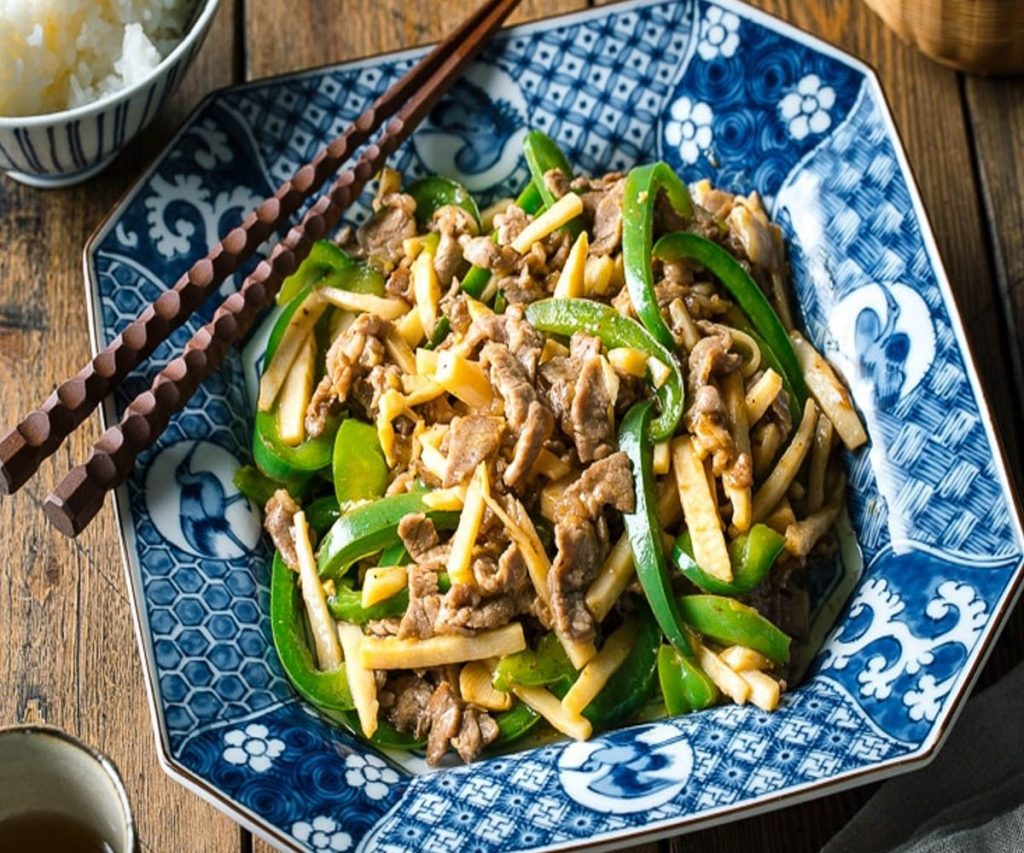 Green Bell Pepper Stir-Fry Recipe