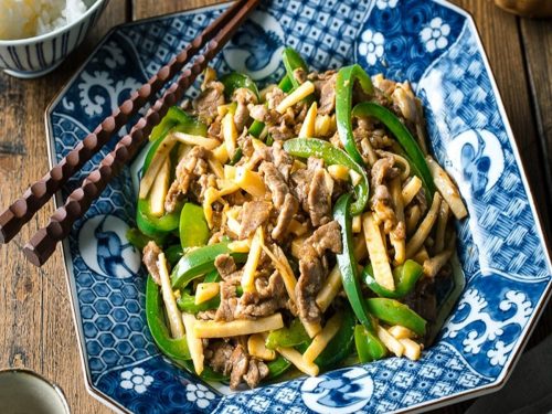 Green Bell Pepper Stir-Fry Recipe