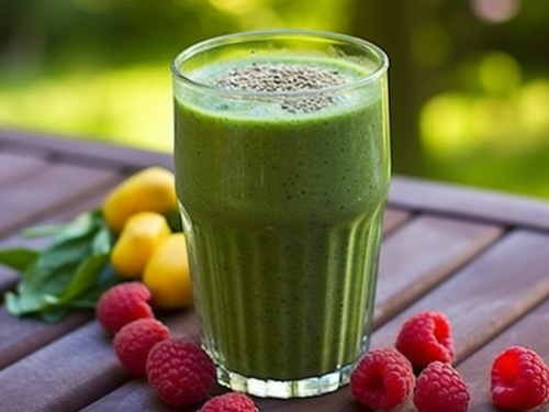 Green Smoothie Breakfast Drink Recipe