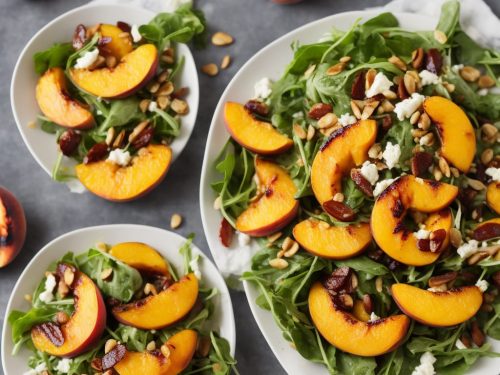 Grilled Peach Salad Recipe