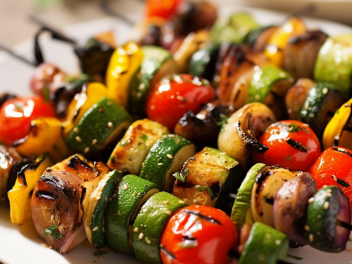 Grilled Vegetable Kabobs Recipe