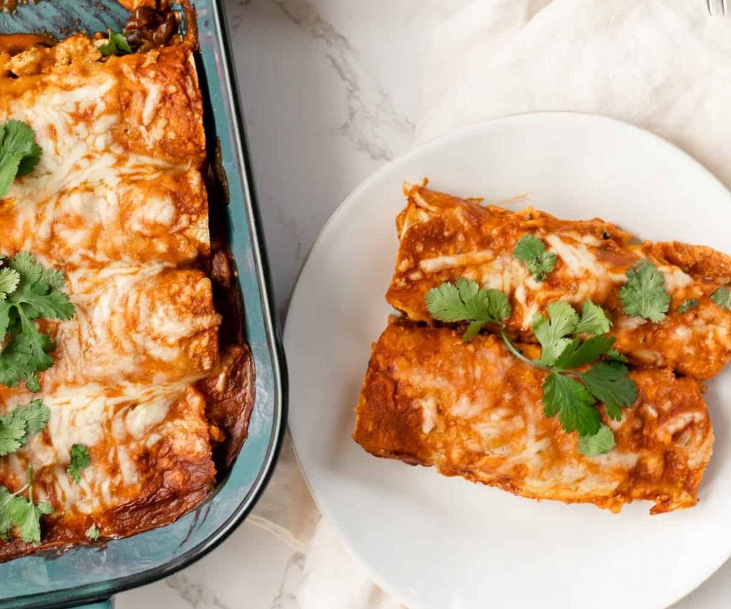 Ground-Chicken-Enchiladas-Recipe