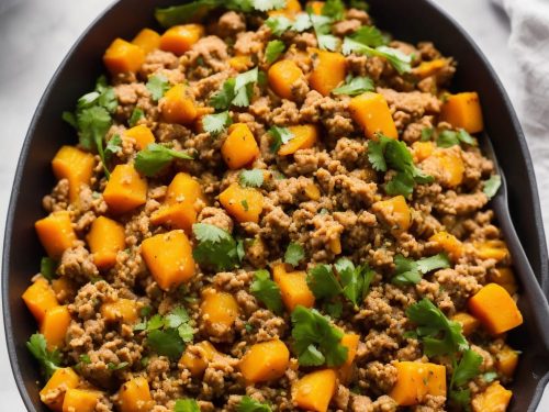 Ground Pork and Butternut Squash Stir-Fry Recipe