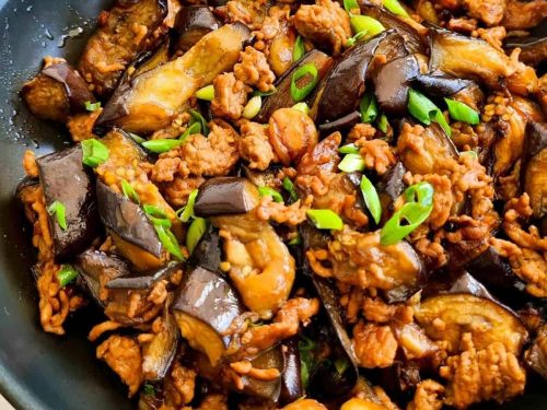 Ground Pork and Eggplant Stir-Fry Recipe