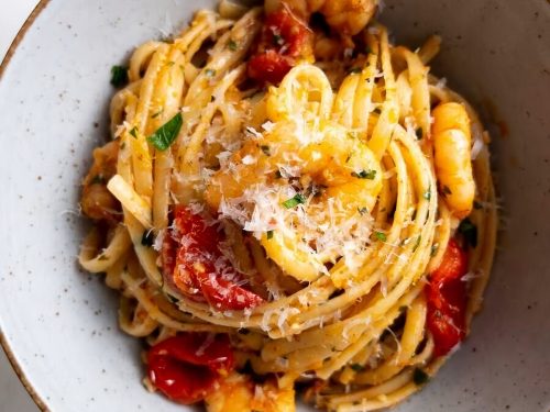 Habanero-Pepper-and-Garlic-Shrimp-Pasta-Recipe