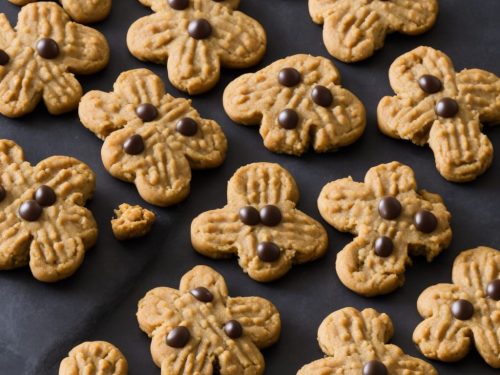 Halloween Peanut Butter Spider Cookies