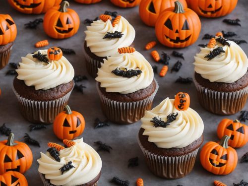 Halloween Pumpkin Cupcakes