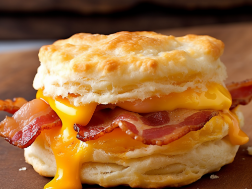 Hardee's Bacon Egg and Cheese Biscuit Recipe